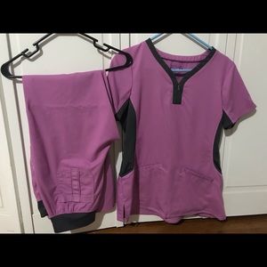 Healing hands yoga scrubs